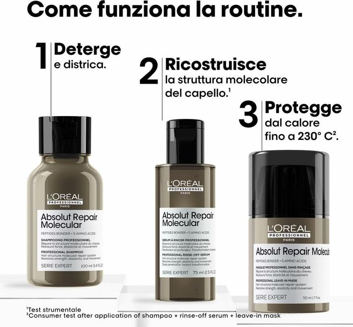 Image du produit L'Oréal Professionnel Réparation moléculaire (Kit de soins capillaires)