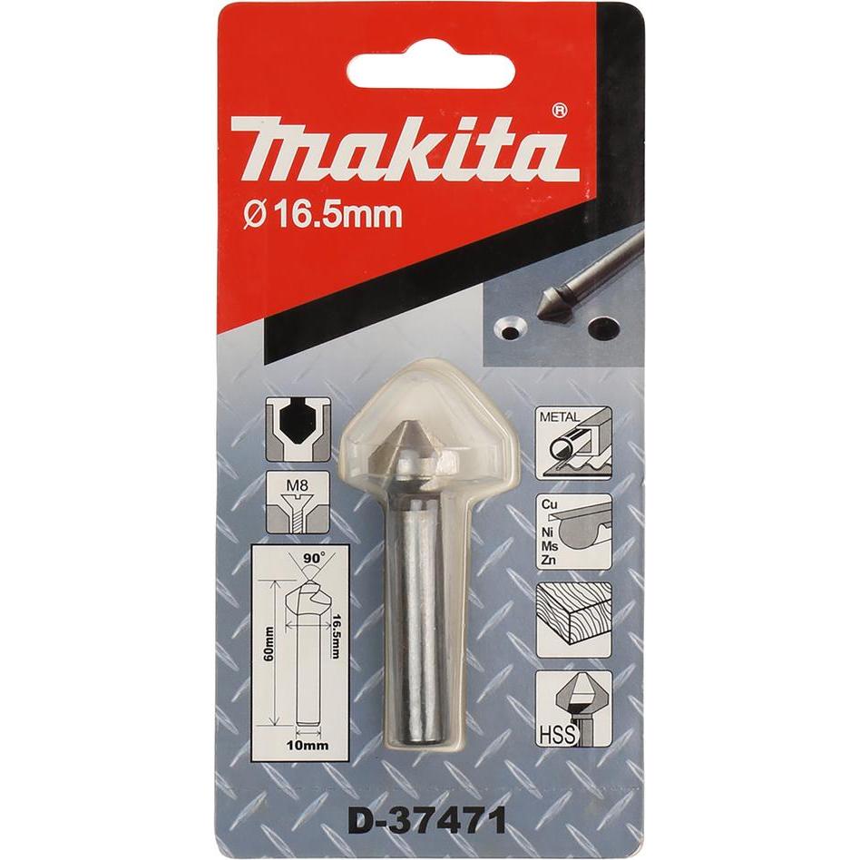 Thumbnail - Makita, Bohrereinsatz, Senker 16.5x60x10mm HSS (16.5 Millimeter)
