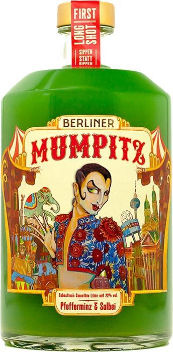 Produktbild Berliner Mumpitz Likör Pfefferminz & Salbei