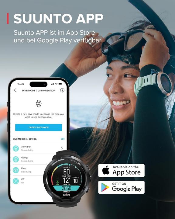 Immagine prodotto Suunto D5 tutto nero con cavo USB