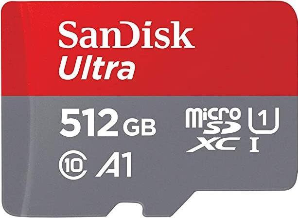 Actual product image Sandisk Ultra (512 GB, SDXC, U1, UHS-I)