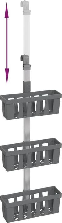 Produktbild vidaXL Dusch-Organizer (30 x 15 x 67 cm)