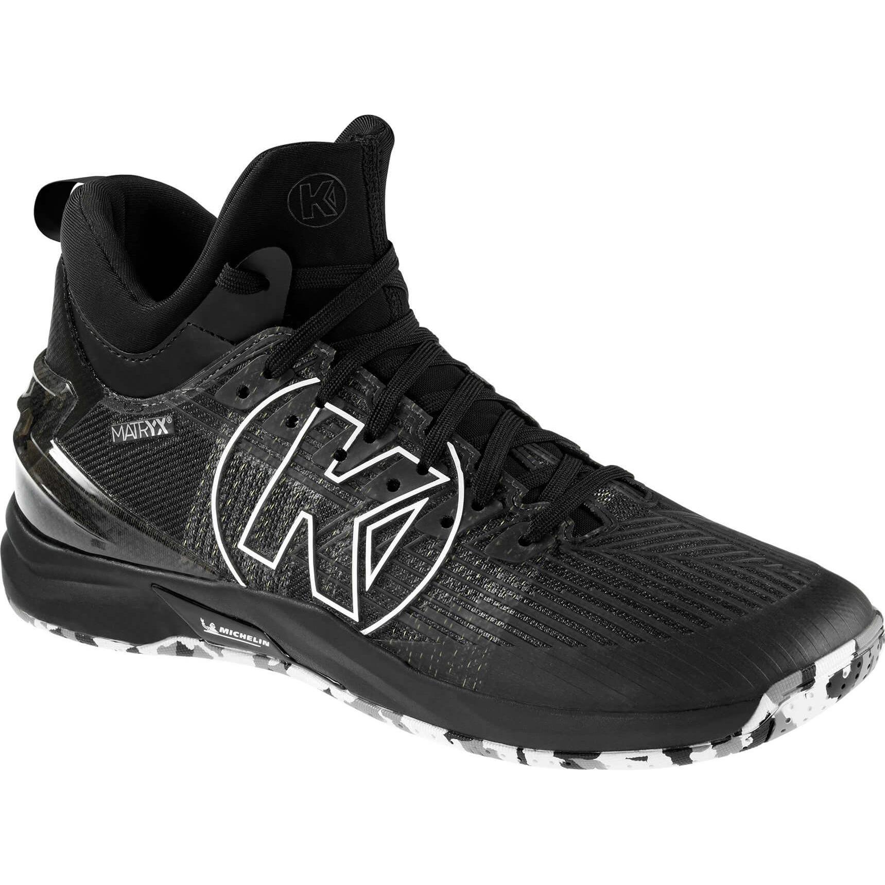 Kempa, Herren, Hallenschuhe, Attack Mid (41), Schwarz