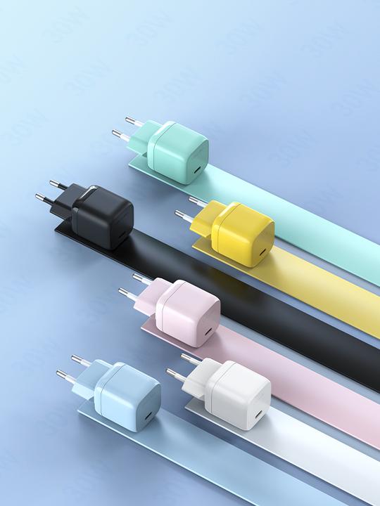 Image du produit Vention Chargeur mural FAKW0-UE 30 W USB-C Jaune (30 W, 1 portion)