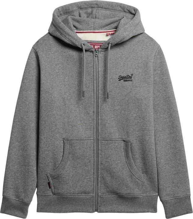 Actual product image Superdry Sweat jacket Casual Figure-hugging ESSENTIAL LOGO ZIP HOODIE (S)