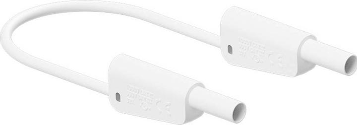 Actual product image Stäubli SLK-4A-F25 Measuring cable ( - ) 25 cm White 1 pc.