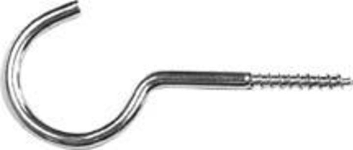 Lohmann & Rauscher Art.11 Screw hooks bent zn 11/ 80x4.2 (1 Screw per piece)