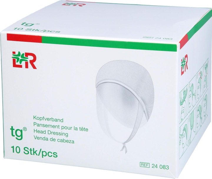 Actual product image Lohmann & Rauscher tg head bandage, 10 pcs VER