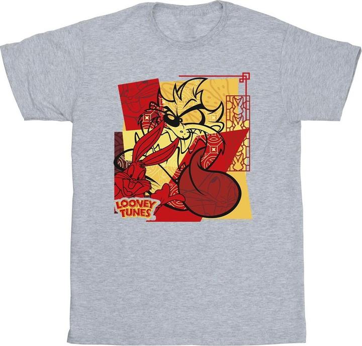 Produktbild Looney Tunes Taz Bugs Rabbit New Year TShirt (M)