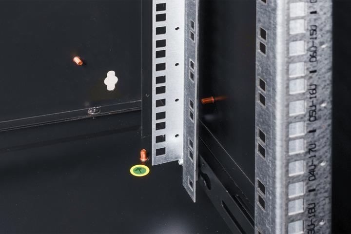 Produktbild Digitus 20HE Wandgehäuse 998x600x450 mm Farbe Schwarz RAL 9005 (20 HE, 19 Zoll Rack)