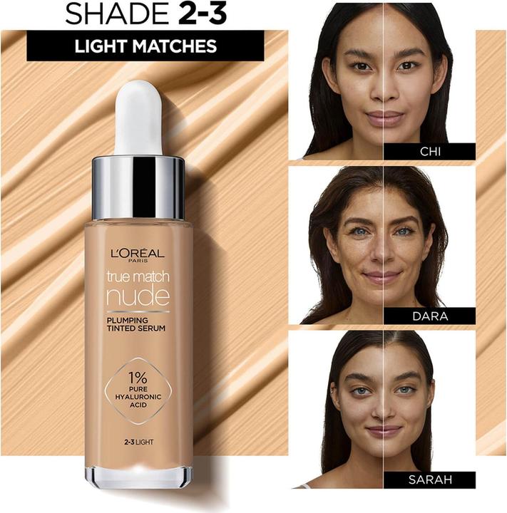 Actual product image L'Oréal Paris True Match (2-3 Light)