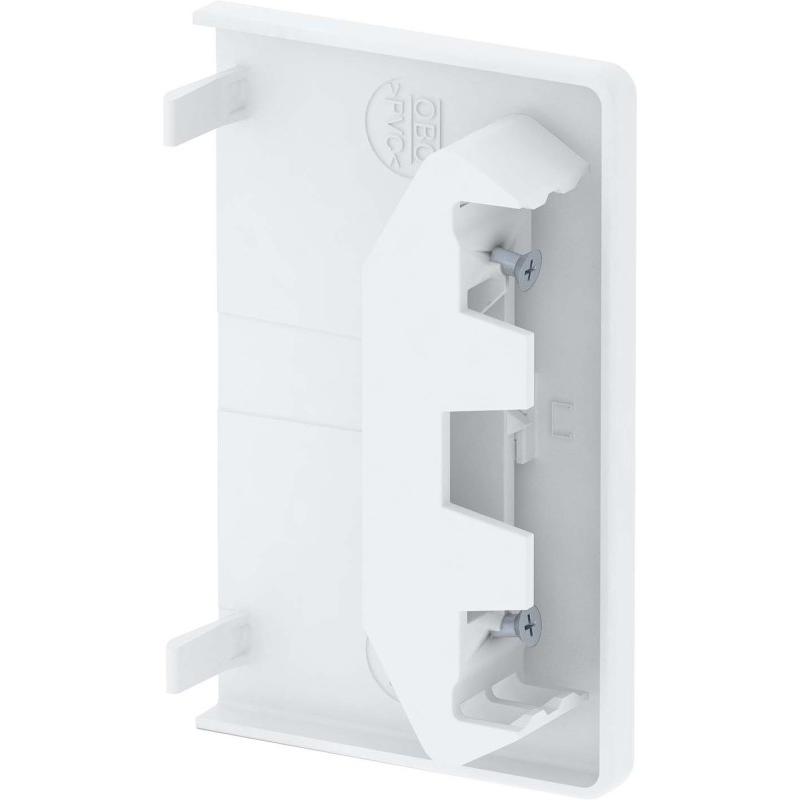 OBO Bettermann, Leitungsführung Zubehör, GK-E70110CW Endstück 70x110mm PVC cremeweiss RAL9001 6274371