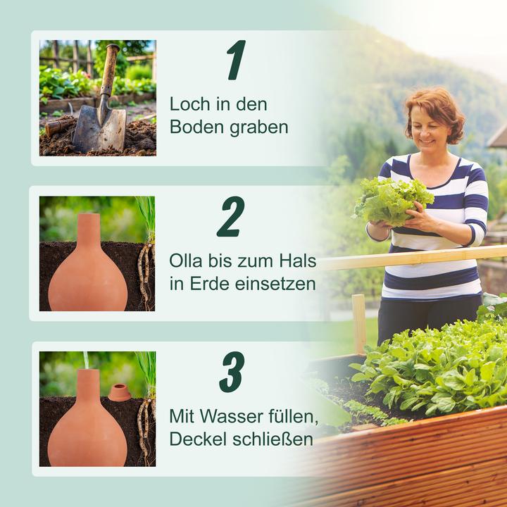 Image du produit Relaxdays Olla (Cône d'argile)