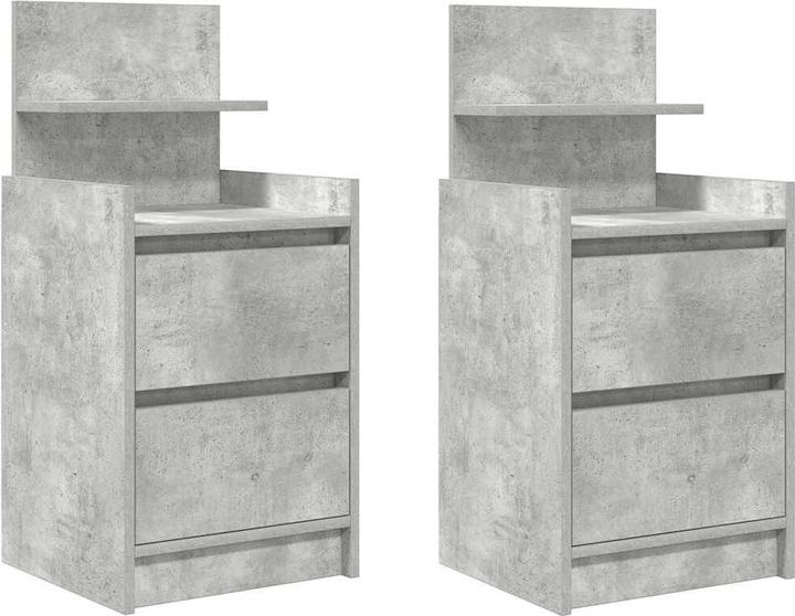 Actual product image vidaXL Nachttisch (38 x 34 x 80 cm)