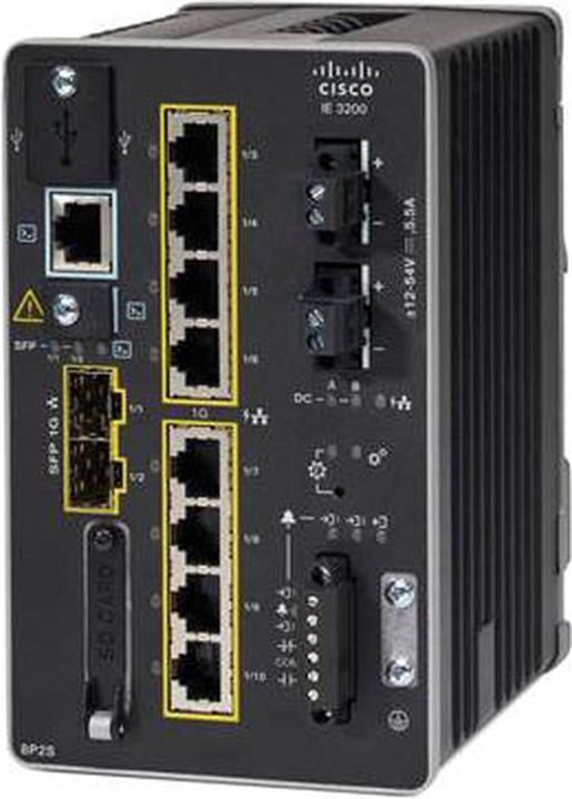 Actual product image Cisco IE-3200-8P2S-E Network Essentials Switch (10 ports)