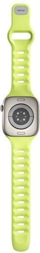 Actual product image Nomad Tempo Band 42mm Lime (18 mm, FKM fluoroelastomer)