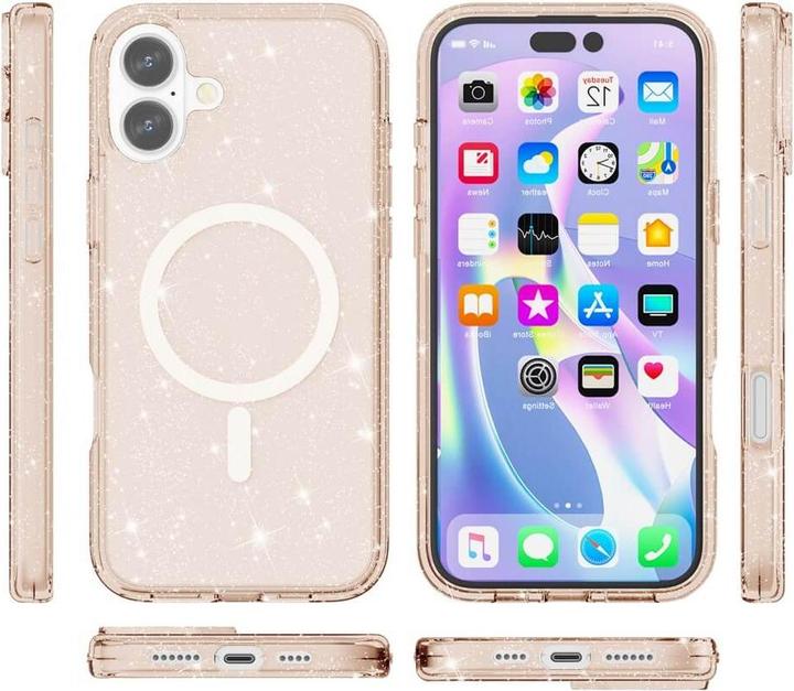 Actual product image Cover-Discount Glitzer Case mit MagSafe (Apple iPhone 17)