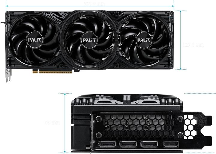 Image du produit Palit GeForce RTX 5080 GamingPro OC (16 Go)