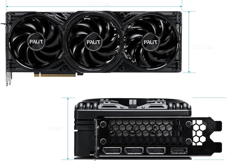 Actual product image Palit GeForce RTX 5080 GamingPro OC (16 GB)