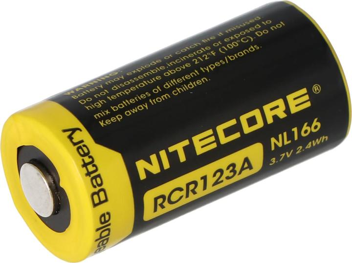 Produktbild Nitecore Akku 16340, CR123 geschützter auch für Zebralight