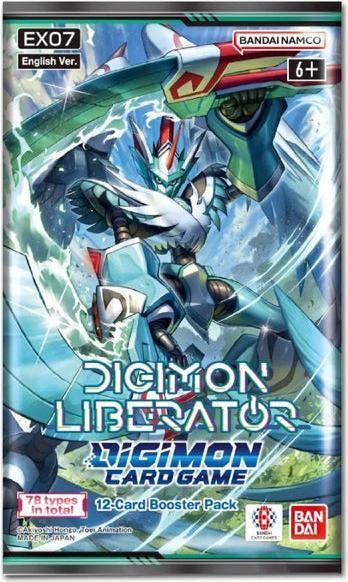 Actual product image Digimon Chain of Liberation Booster EN (English, Booster Pack)