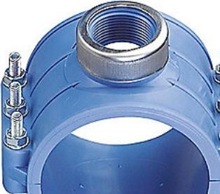 Immagine prodotto Georg Fischer Anboringsbøjle 40mm x 1 PN16 - PP med A2 bolte. Polivalente