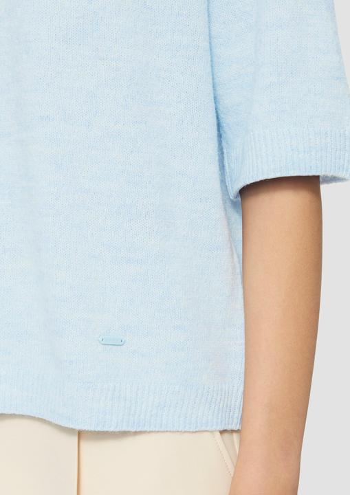 Image du produit s.Oliver Strickpullover Kurzarmpullover im Relaxed Fit (44)