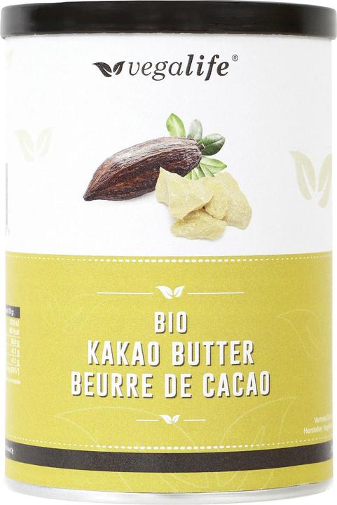 Actual product image vegalife Organic cocoa butter (150 g)