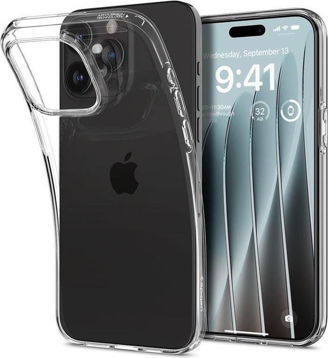 Actual product image Spigen Crystal Flex, crystal clear - iPhone 15 Pro Max (Apple iPhone 15 Pro Max)
