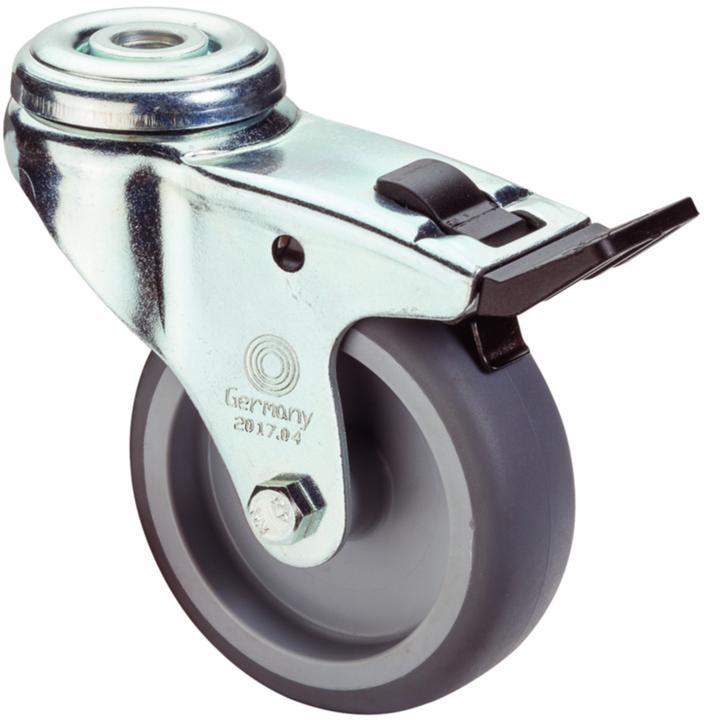 Mapo Roulette pivotante 320H avec blocage et trou de fixation