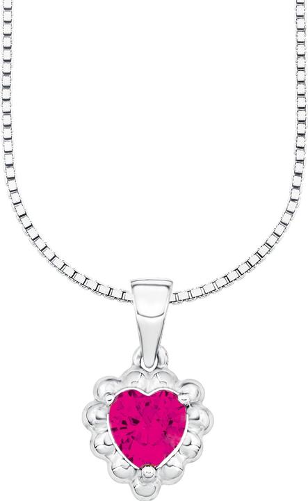 Image du produit Amor cardiaque (Argent, Zircone)