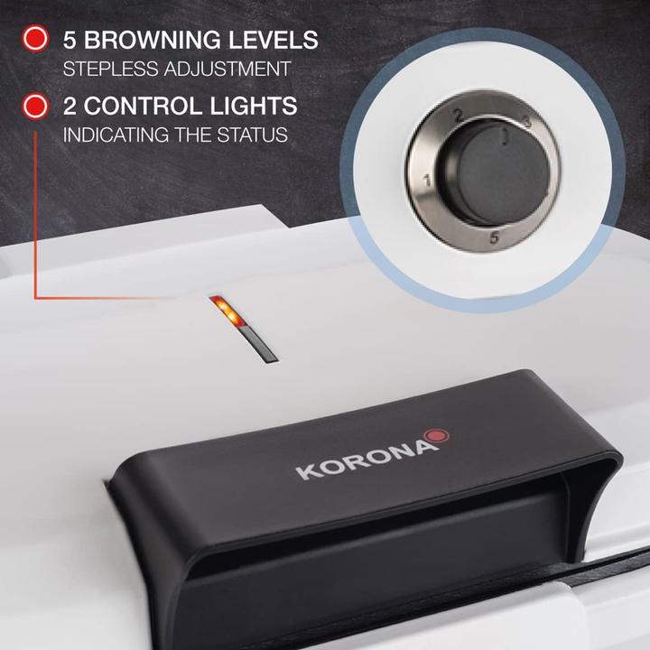 Actual product image Korona Waffle iron waffle maker