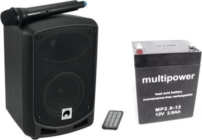 Produktbild Omnitronic Mini-WAMS 065 BT Tragbares PA-System (Passiv)