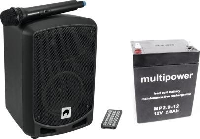 Produktbild Omnitronic Mini-WAMS 065 BT Tragbares PA-System (Passiv)