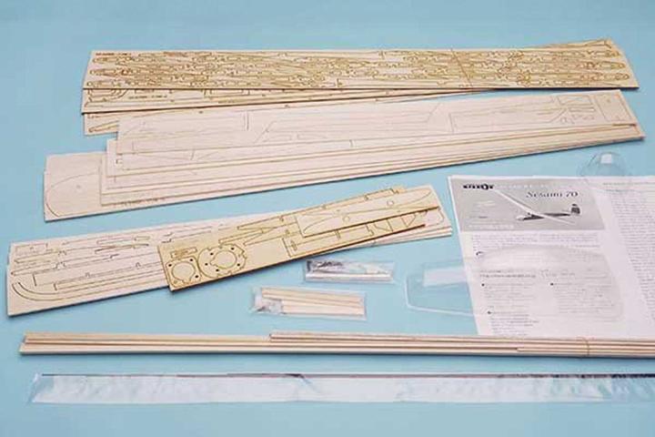 Immagine prodotto Pichler PILOTA (MODELLO OK) Sesami 1778mm Kit in legno tagliato al laser (Aliante)