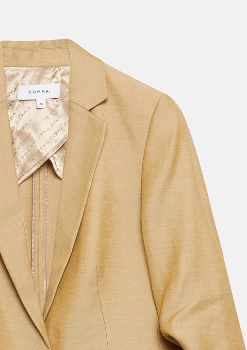 Immagine prodotto Comma Blazer aus Leinenmix mit gerafftem Ärmel (42)