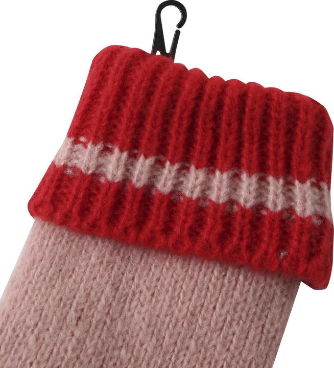 Actual product image Vertbaudet Set aus Mütze, Rundschal & Handschuhe gestreift, Mädchen (152, 158)