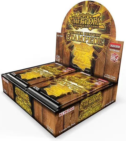 Actual product image Yu-Gi-Oh Quarter Century Stampede (English, Booster display)