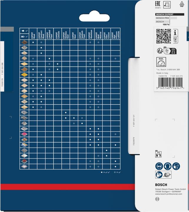 Immagine prodotto Bosch Professional Zubehör Lama circolare Expert per Lami