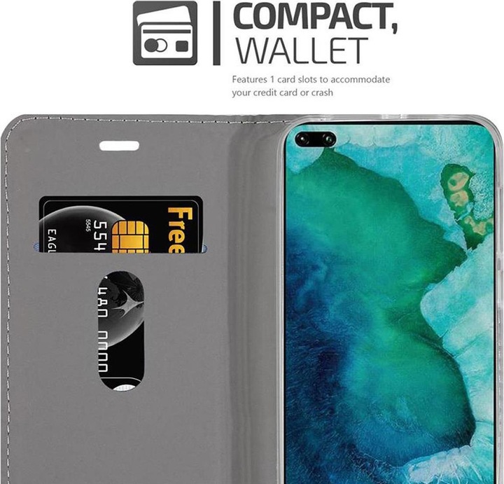 Image du produit Cadorabo Couverture look jeans Book (Honor View 30 Pro)