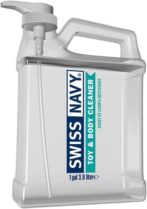 Productafbeelding Swiss Navy Reiniger voor speelgoed en lichaam - 3785ml/128oz (3785 ml)