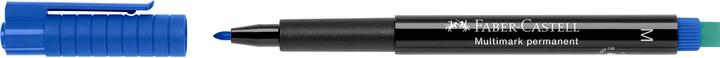 Actual product image Faber-Castell Overhead pen Multimark Permanent (Blue, 1 mm, 1 x)
