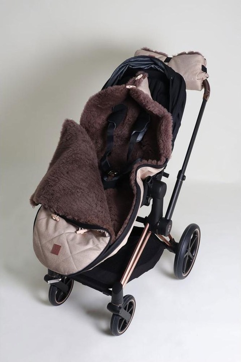 Actual product image Kaiser Lambskin Footmuff Toffee
