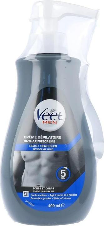 Veet Hair Removal Cream for Sensitive Skin for Men (400 ml)