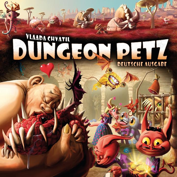 Actual product image Czech games edition CZ022 - Dungeon Petz, Board Game, for 2-4 Players, from 12 Years (German)