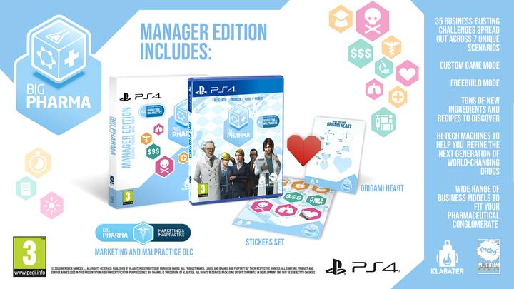 Actual product image Positech Big Pharma (PS4, Multilingual)