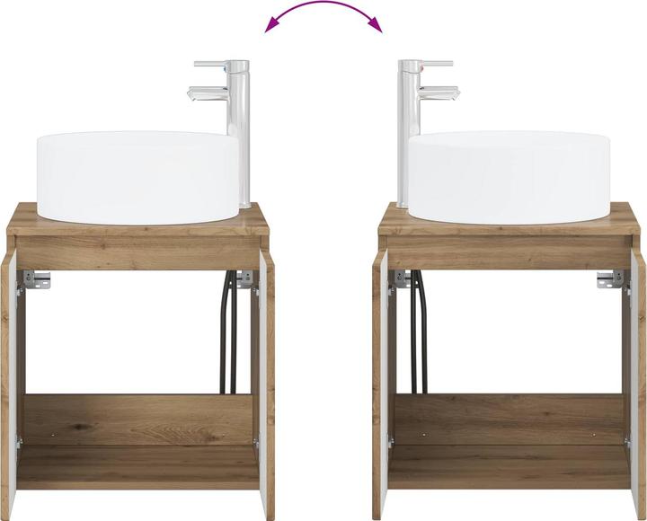 Produktbild vidaXL Badezimmerschrank-Set
