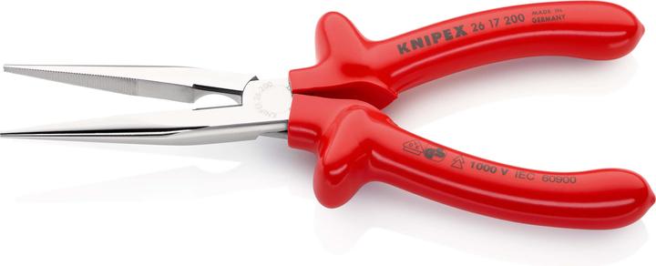 Immagine prodotto Knipex Pinza per meccanica - con becchi mezzotondi con tronchese (200 mm)