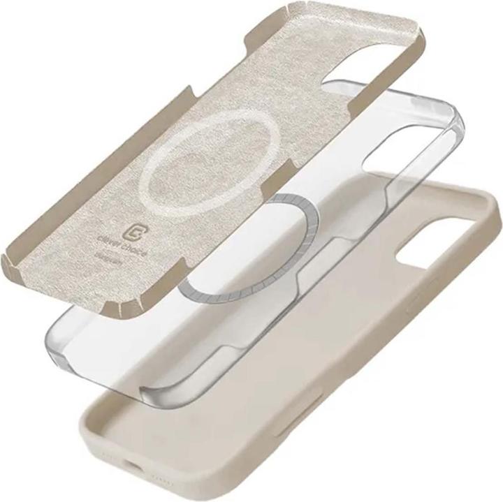 Produktbild Crong Color Cover Magnetic - iPhone 16 Pro MagSafe Hülle (Steinlünette) (Apple iPhone 16 Pro)