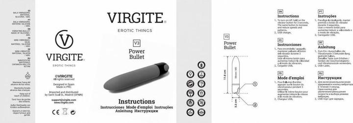 Produktbild Virgite Power Bullet Black Edition